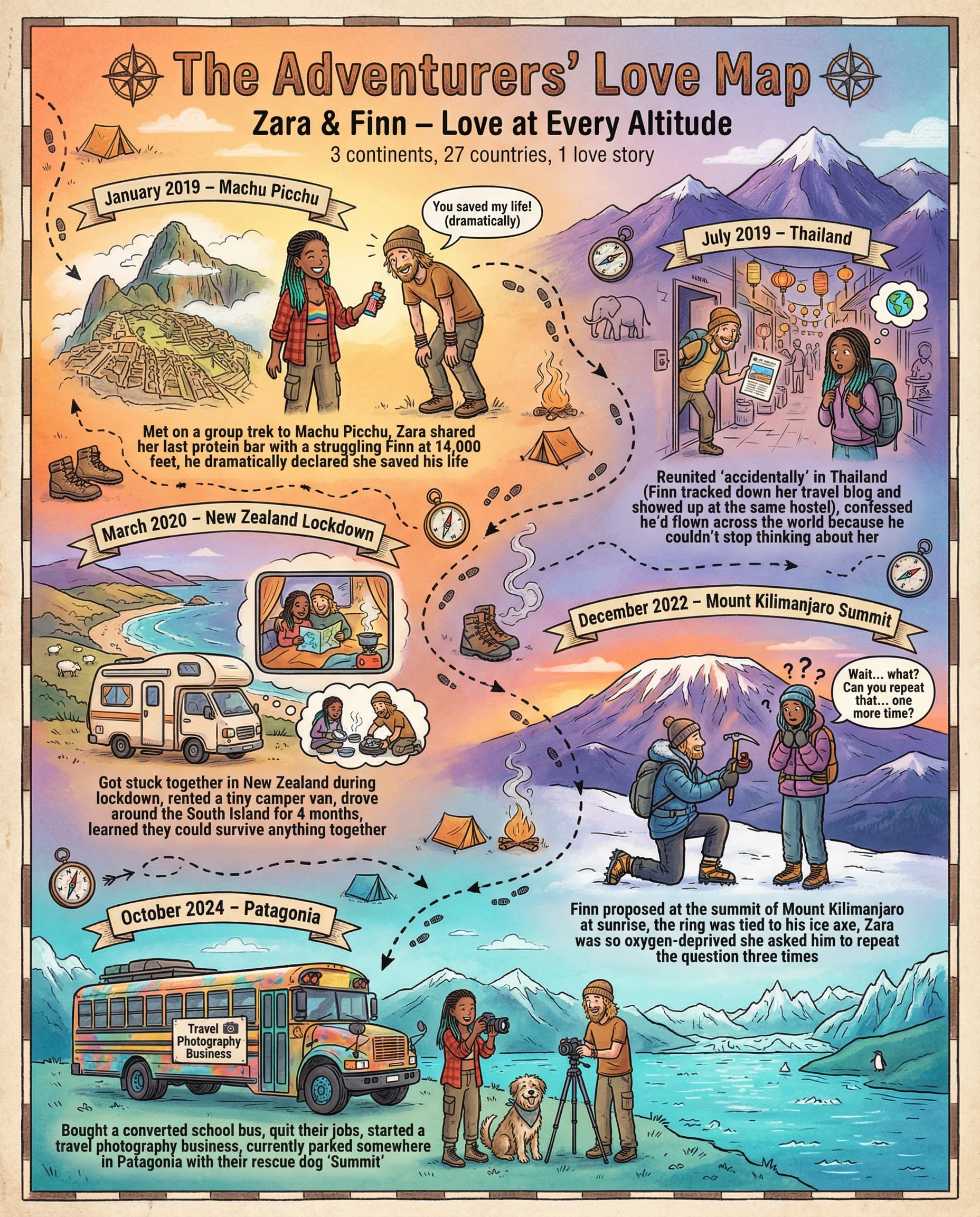 Garden Party Vows Your Love Story map preview